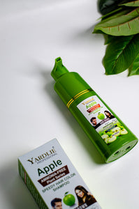Apple Hair Color Shampoo | Natural Black |Yardlie|200ml